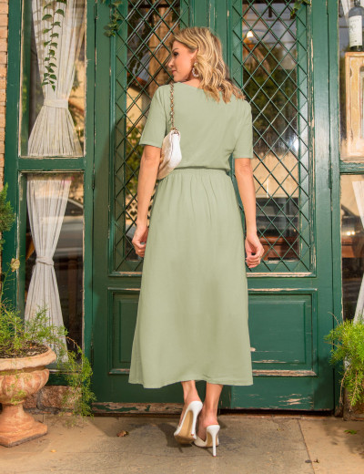 CONJUNTO SAIA DETALHE NERVURA VERDE