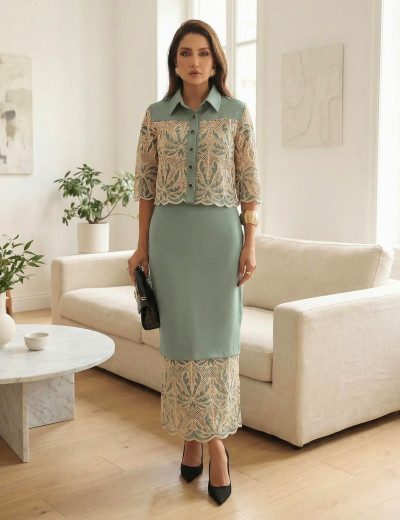 CONJUNTO SAIA NATALIA VERDE