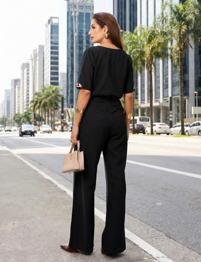 CONJUNTO CALÇA STEFANIE PRETO