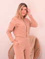  CONJUNTO MALHA SOFT CANELADA CAMEL