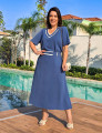 CONJUNTO SAIA MARTINA AZUL 