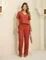 CONJUNTO ALFAIATARIA SLUB MARSALA