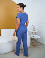 CONJUNTO DETALHE PESPONTO AZUL JEANS 