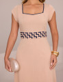 VESTIDO RENILDA BEGE