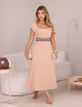 VESTIDO RENILDA BEGE