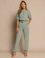 CONJUNTO CREPE TWILL VERDE